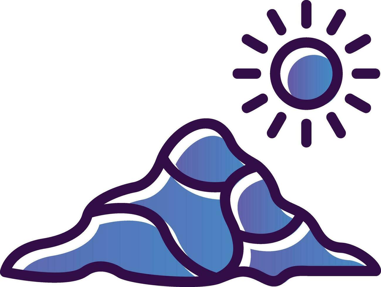 Sand Vector Icon Design