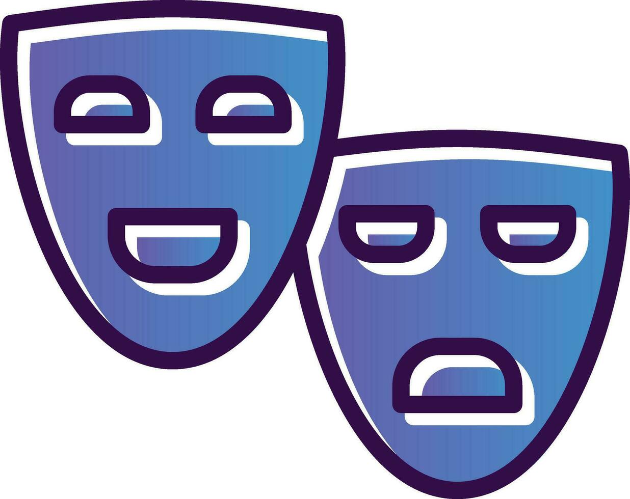 Mask Vector Icon Design