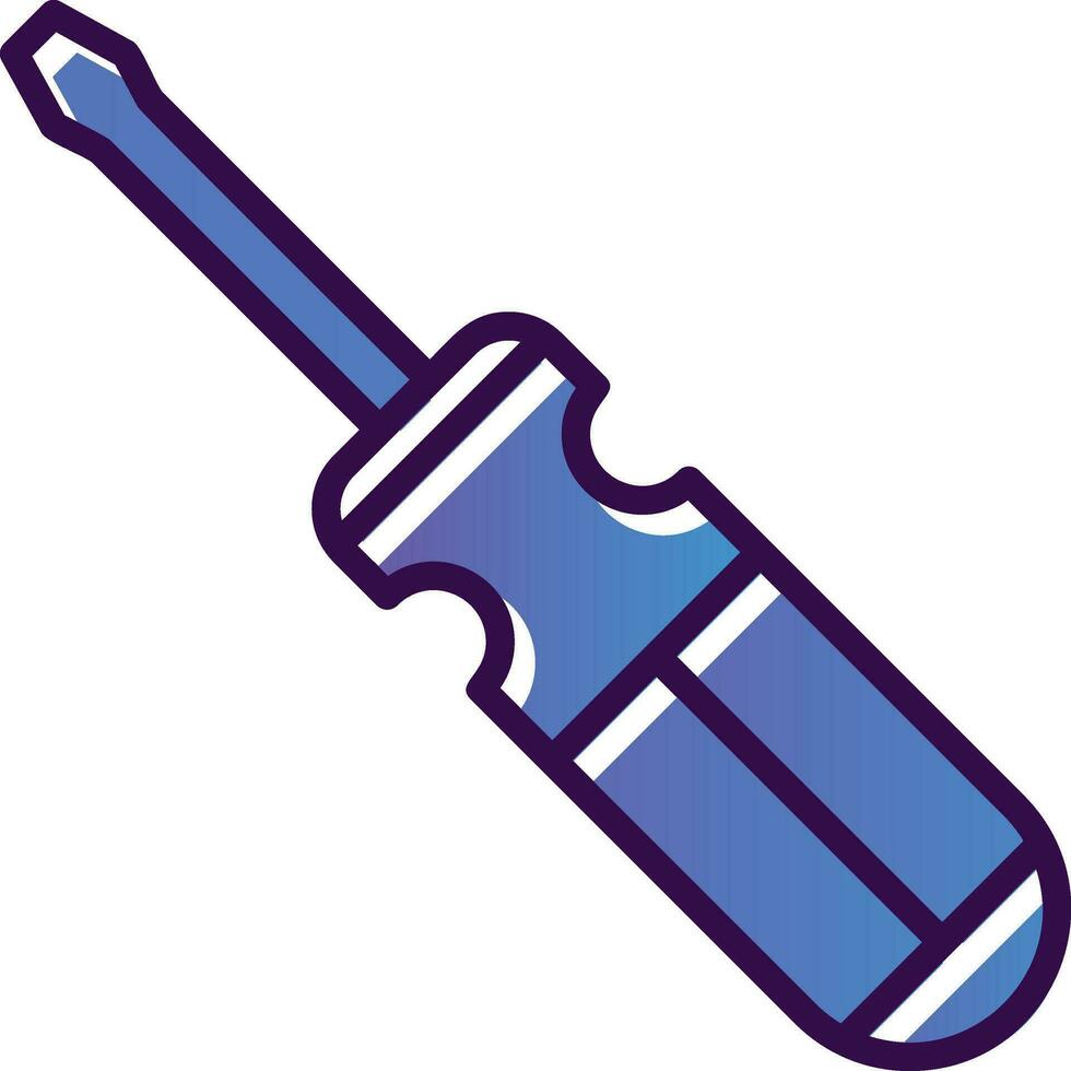 Screwdriver Vector Icon Design