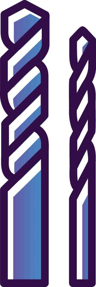 Drill tip Vector Icon Design