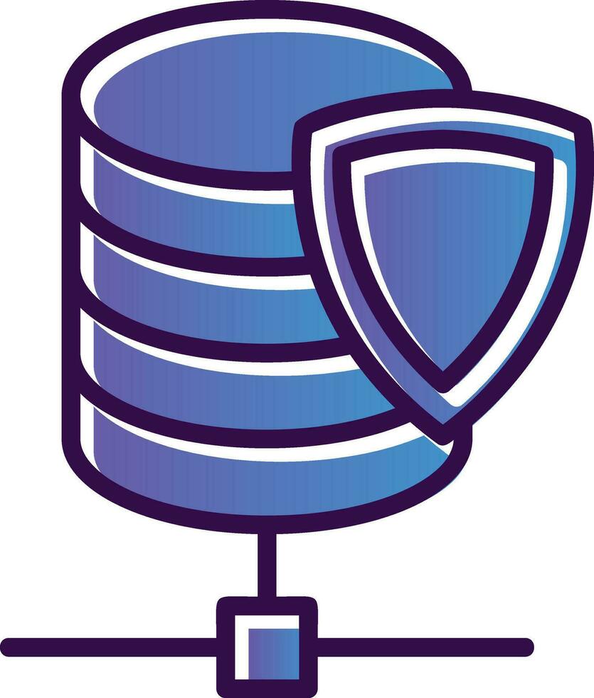 Database Vector Icon Design