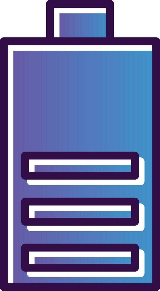 Battery Vector Icon Design