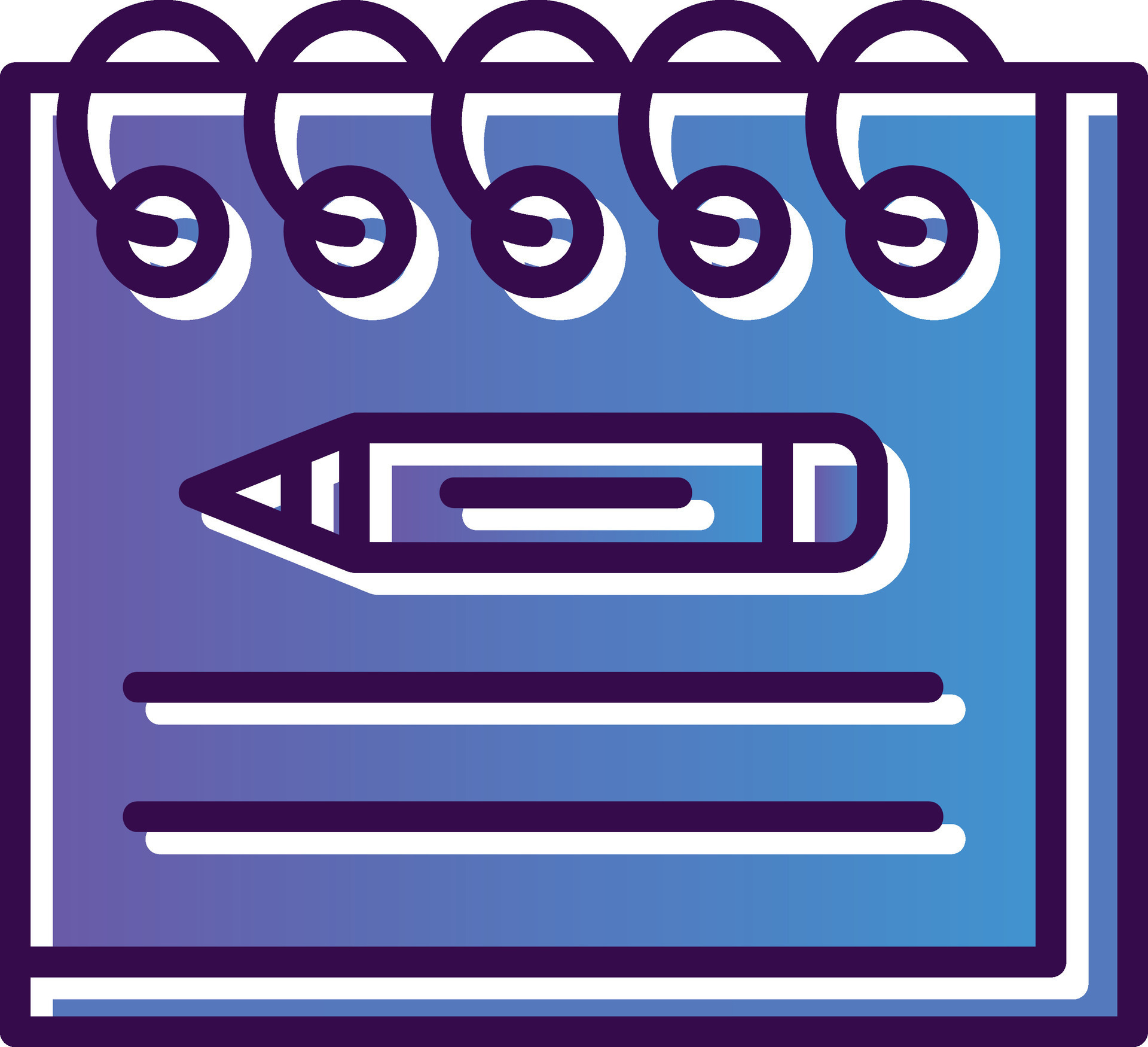 Notepad Vector Icon Design 25996274 Vector Art at Vecteezy