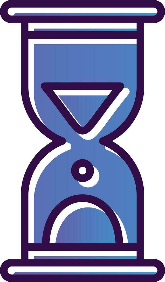 Hourglass Vector Icon Design