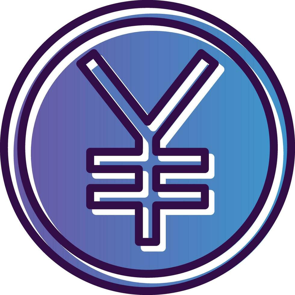 Yen Vector Icon Design