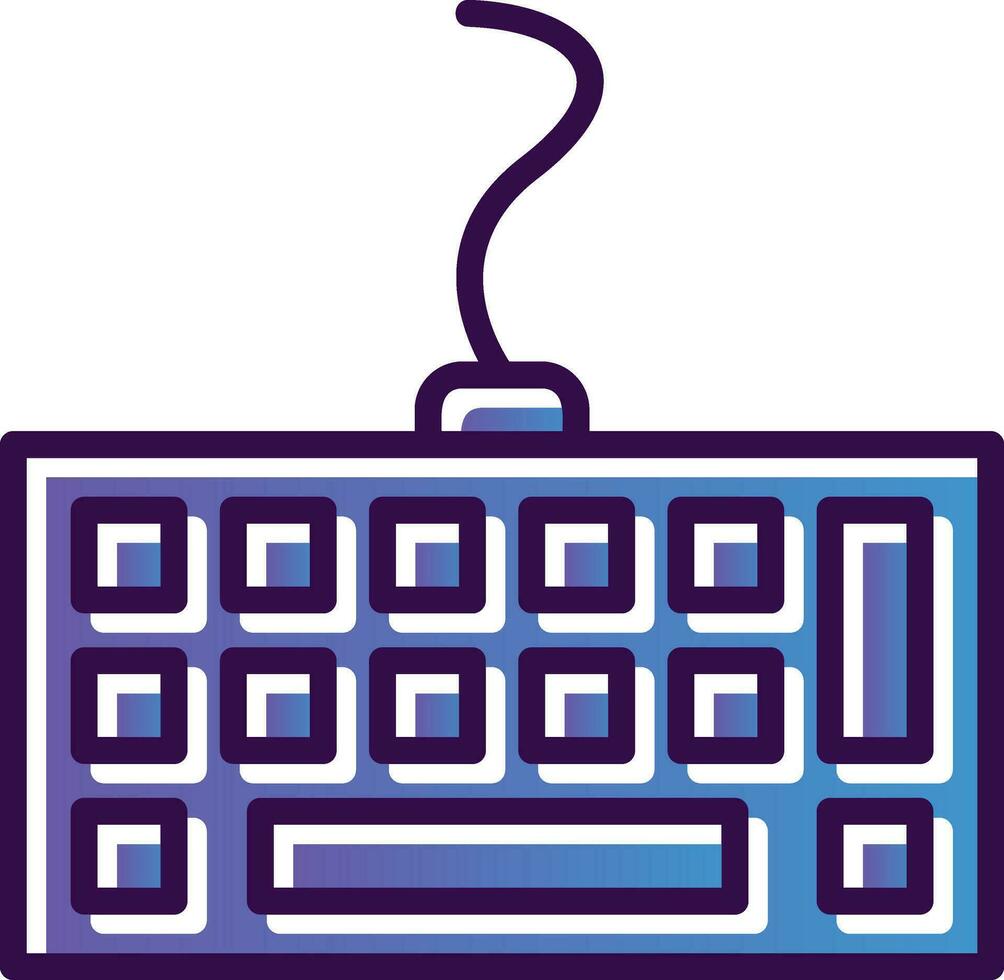 Keyboard Vector Icon Design