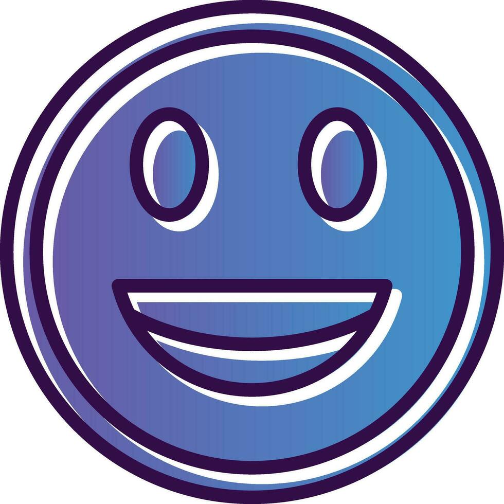 diseño de icono de vector de sonrisa