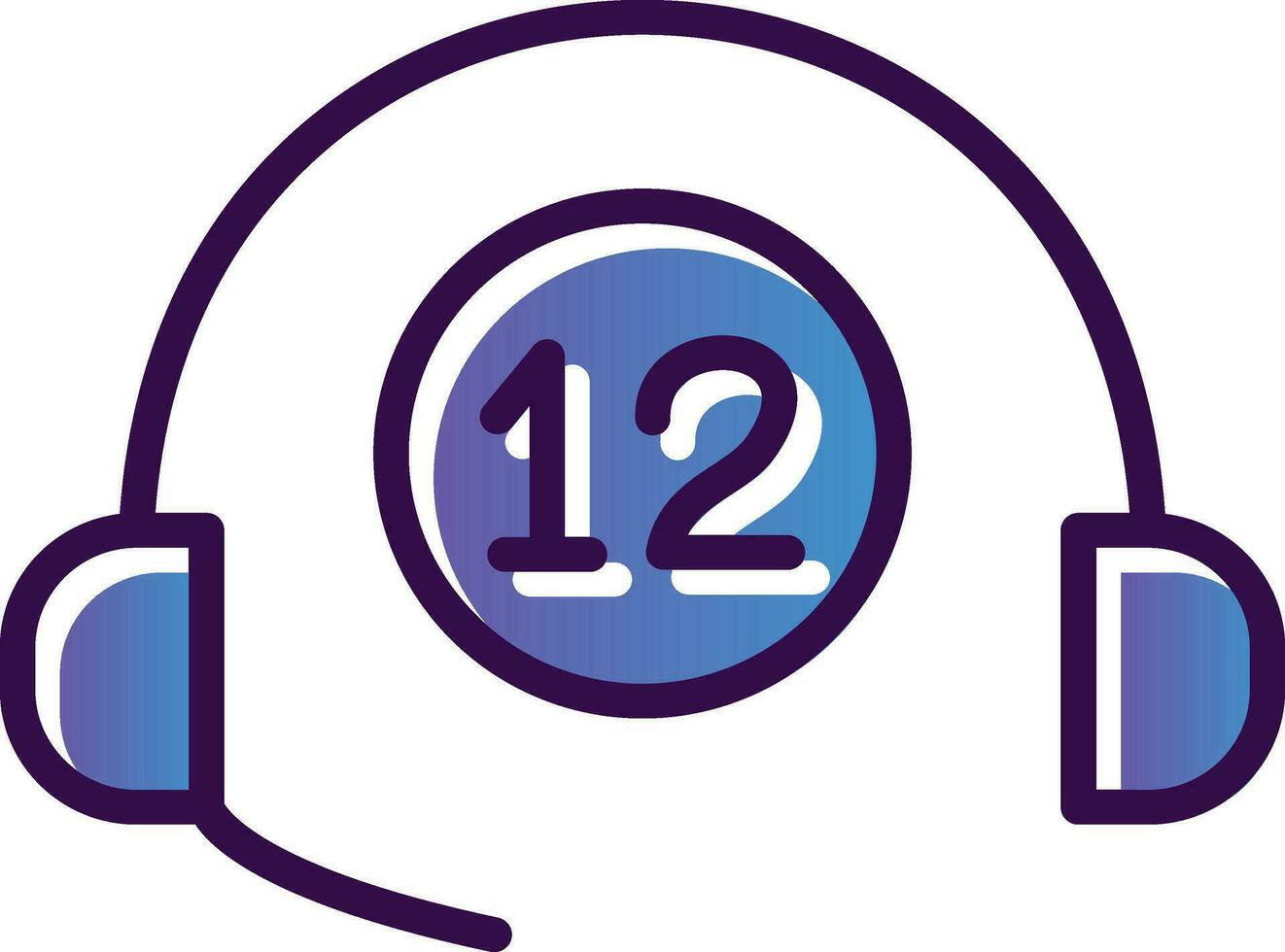 Helpline Vector Icon Design