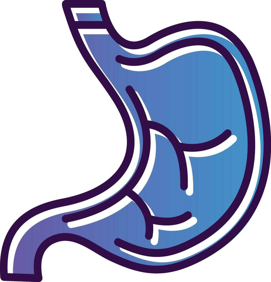 Stomach Vector Icon Design