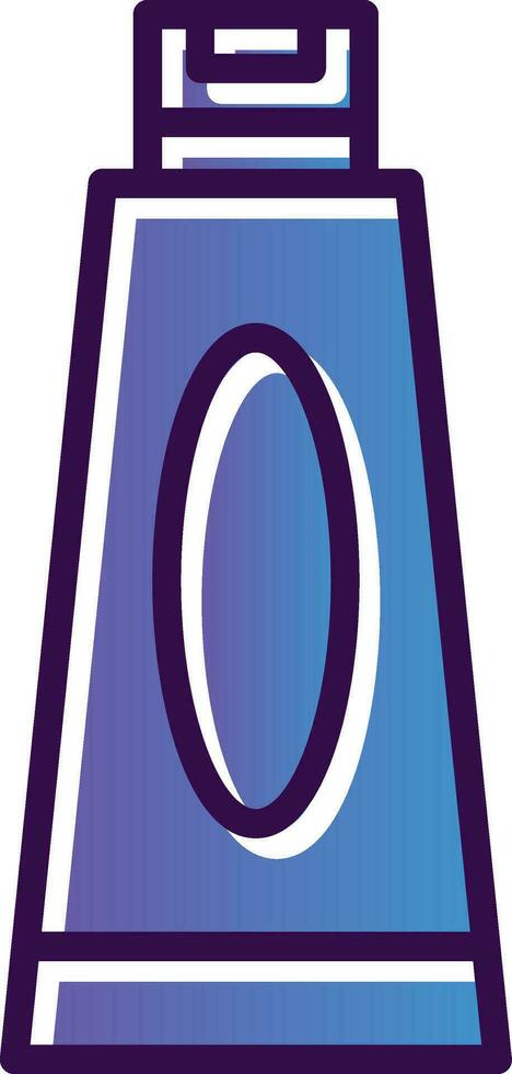 Toothpaste Vector Icon Design