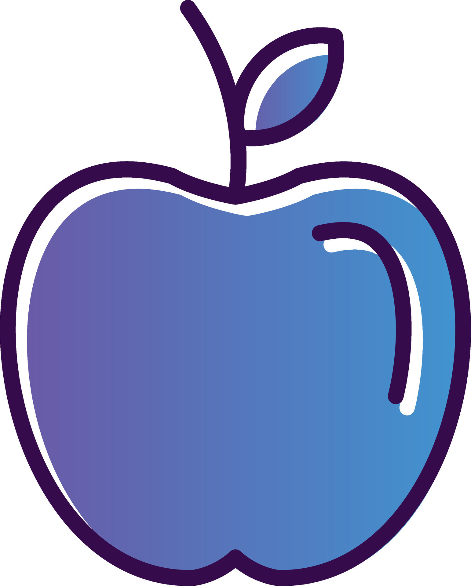 Apple fruit Vector Icon Design 25996448 Vector Art at Vecteezy