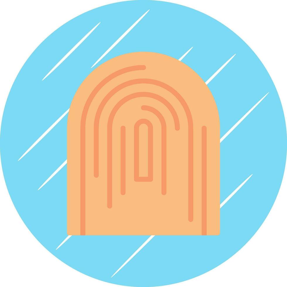 Fingerprint Vector Icon Design