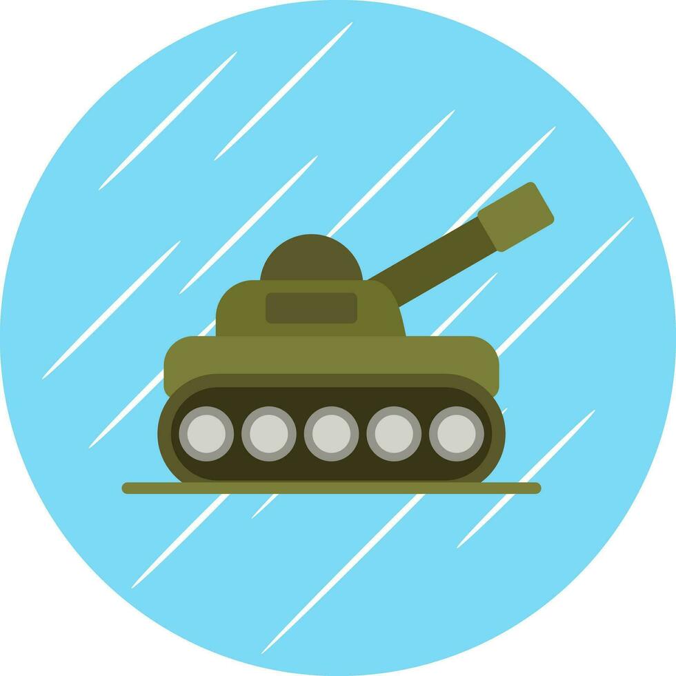 Tank Vector Icon Design