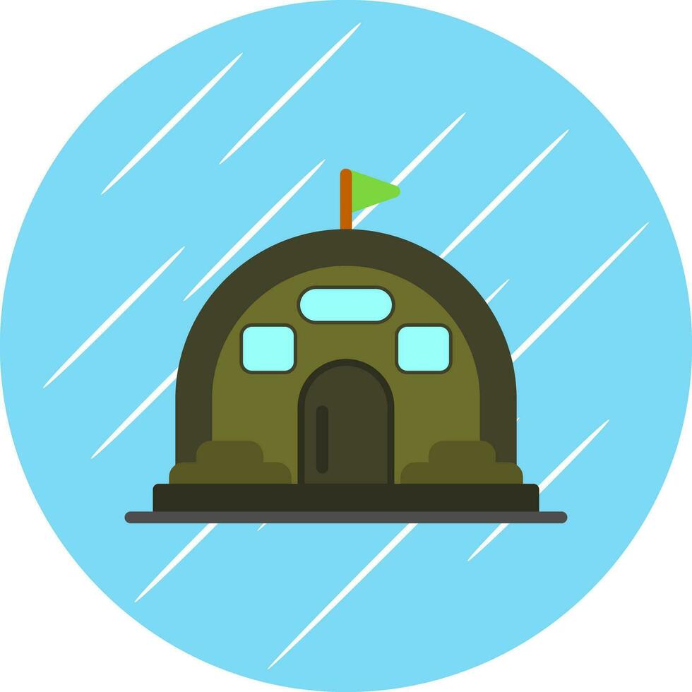 Bunker Vector Icon Design