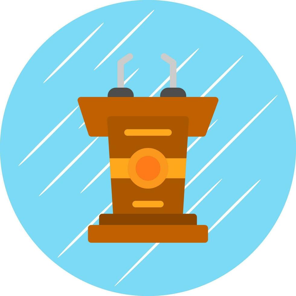 Podium Vector Icon Design