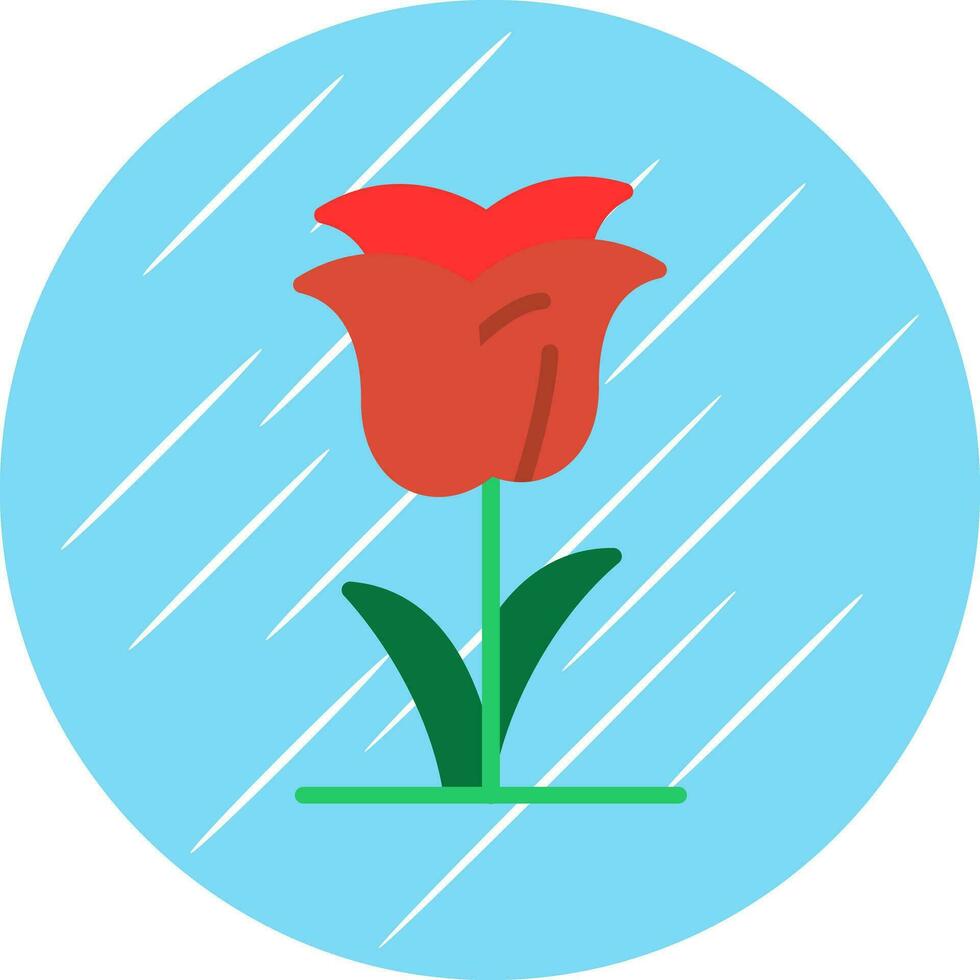 diseño de icono de vector de tulipán