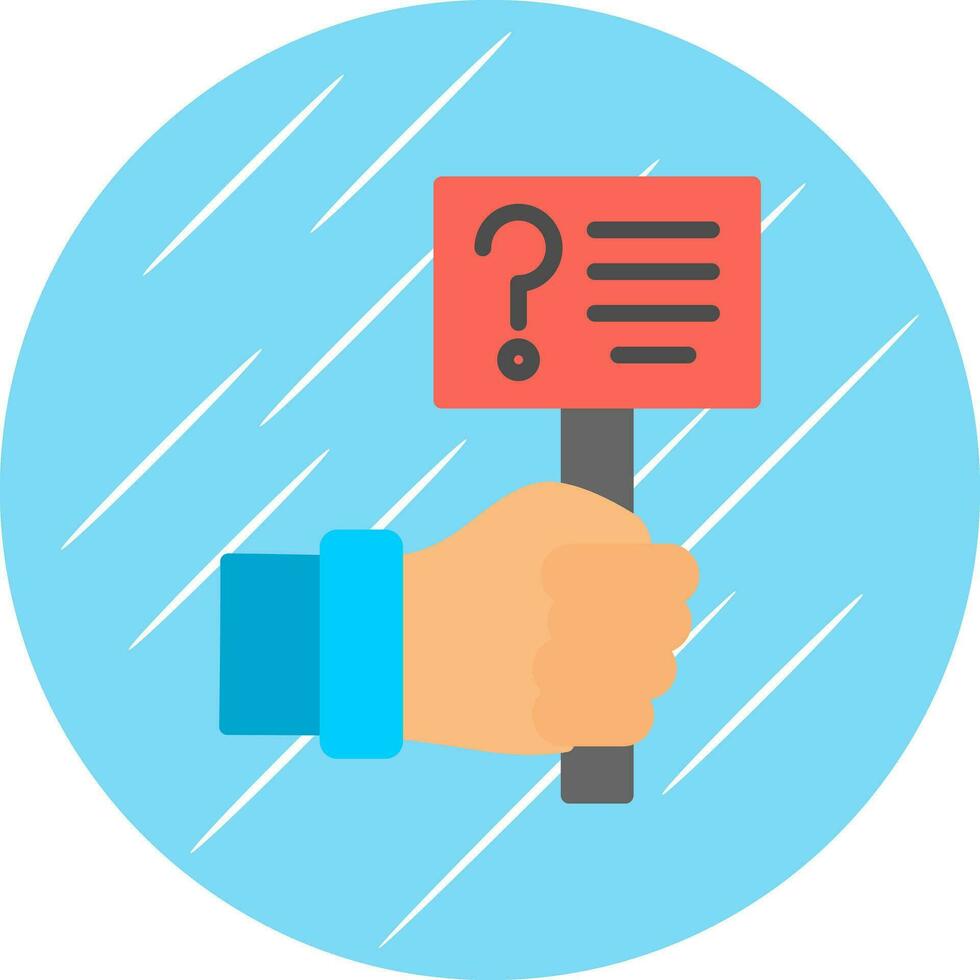 Protest Vector Icon Design