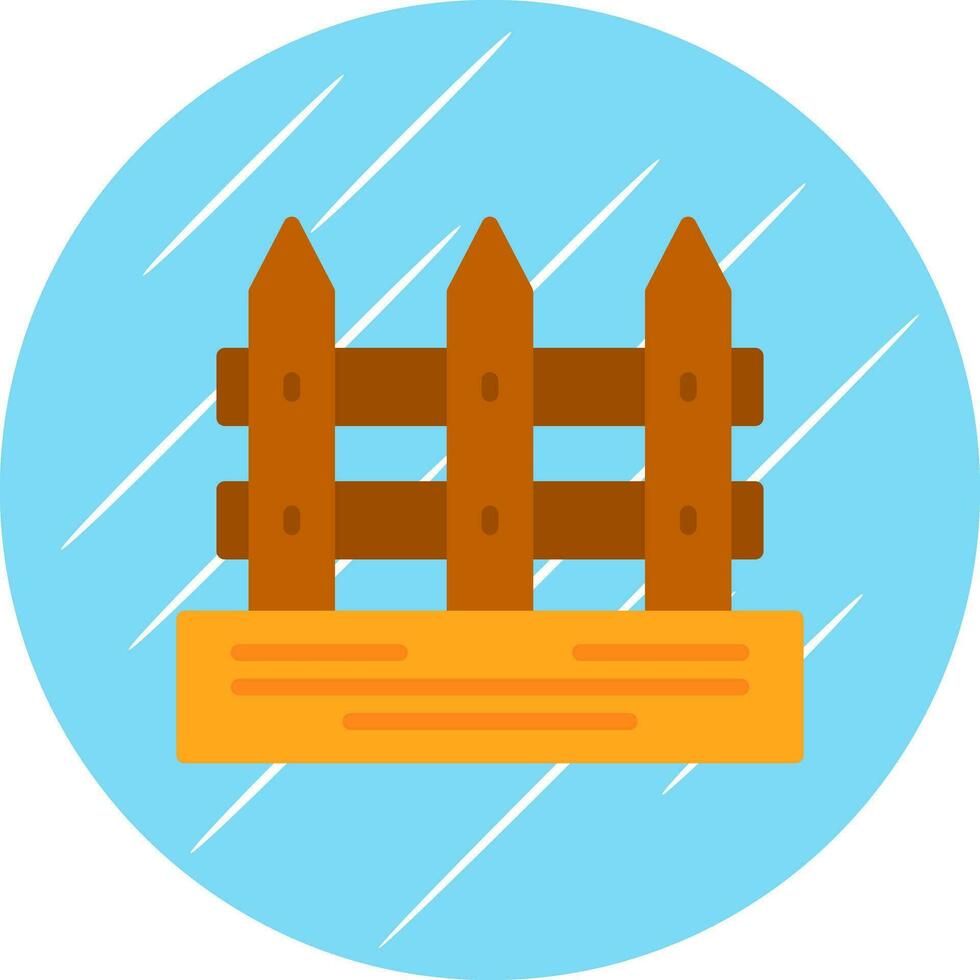 Fence Vector Icon Design