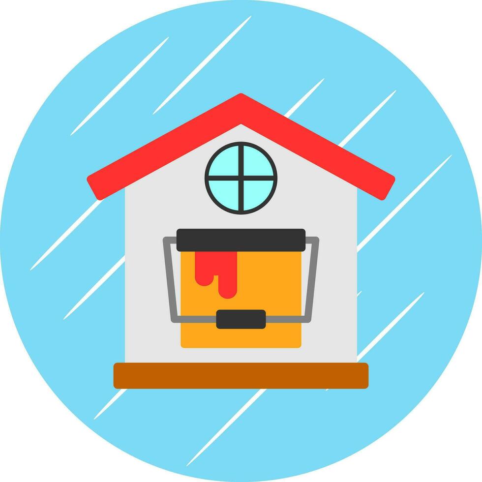 House Paint Vector Icon Design