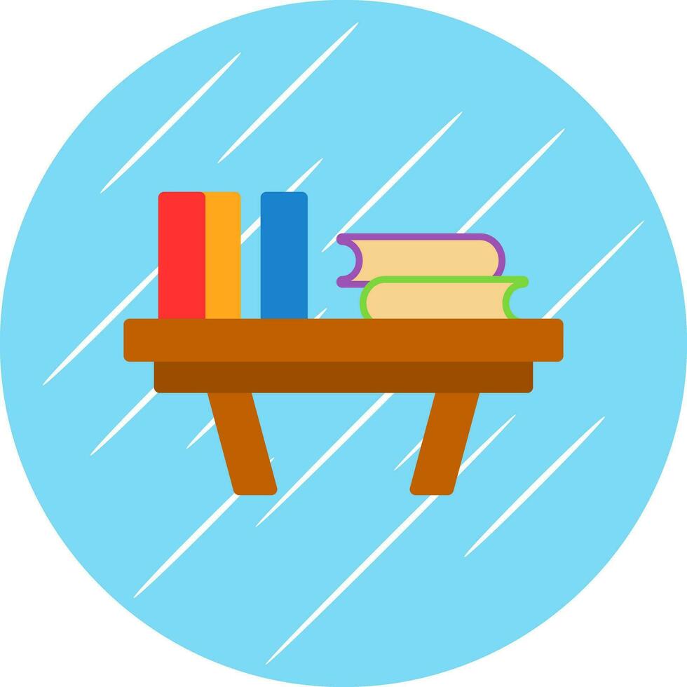 BookShelf Vector Icon Design