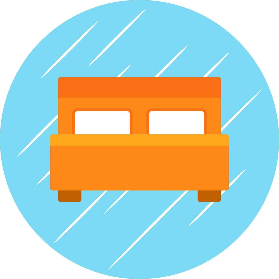 Bed Vector Icon Design