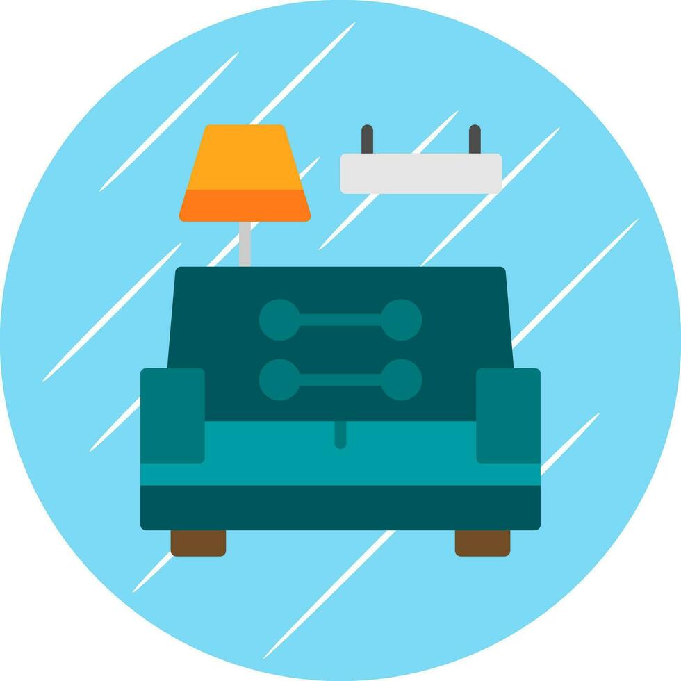 Living Room Vector Icon Design