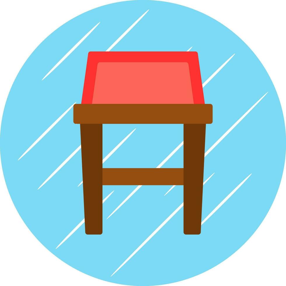 Bar Stool Vector Icon Design