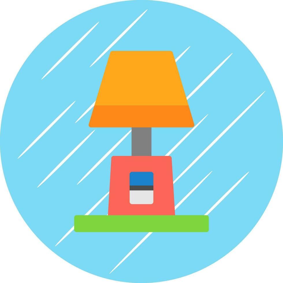 Lamp Vector Icon Design