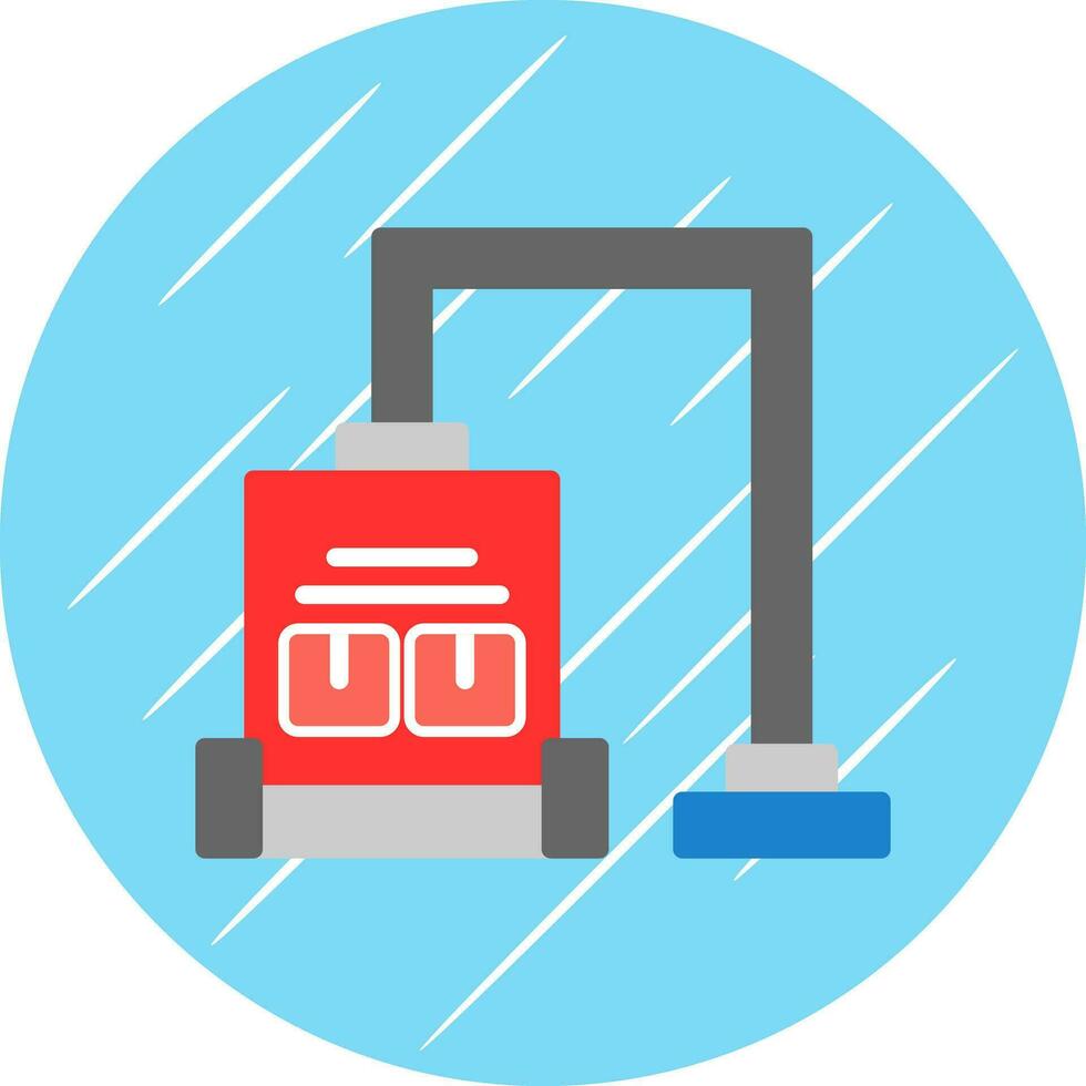 Vacuum Cleaner Vector Icon Design