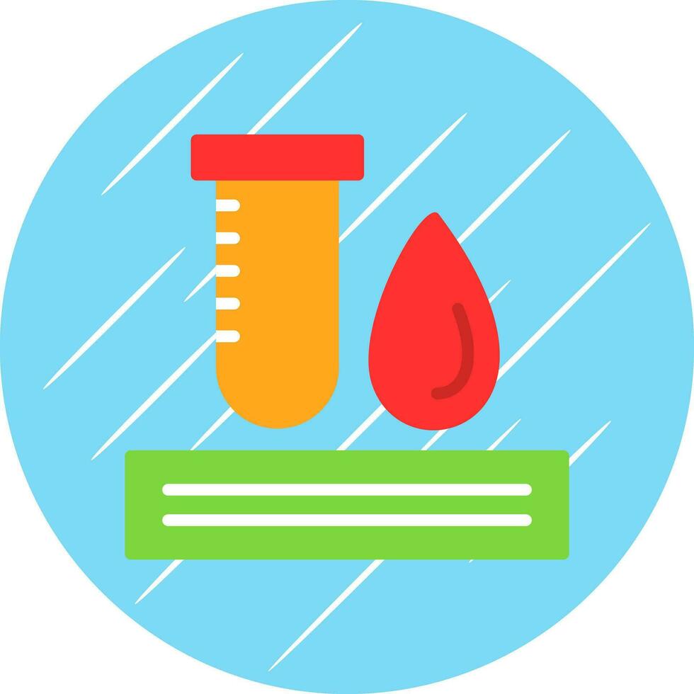 Blood test Vector Icon Design