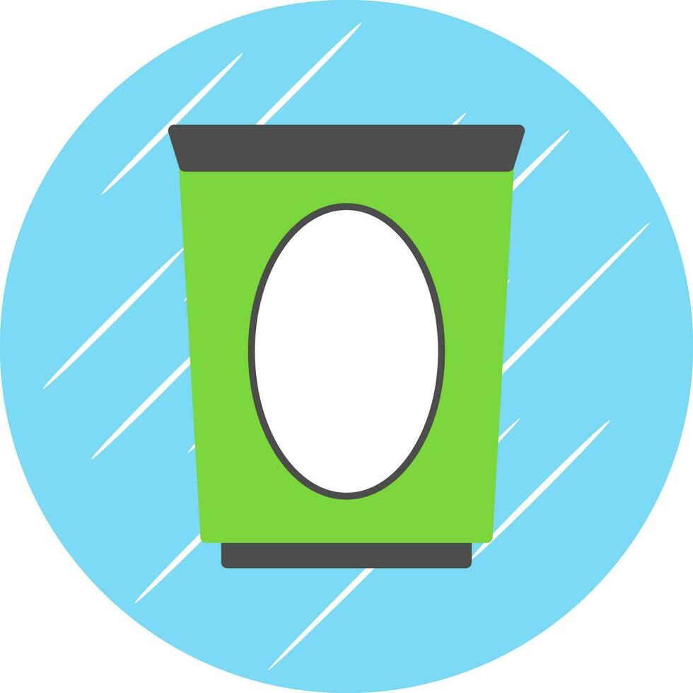 Dustbin Vector Icon Design