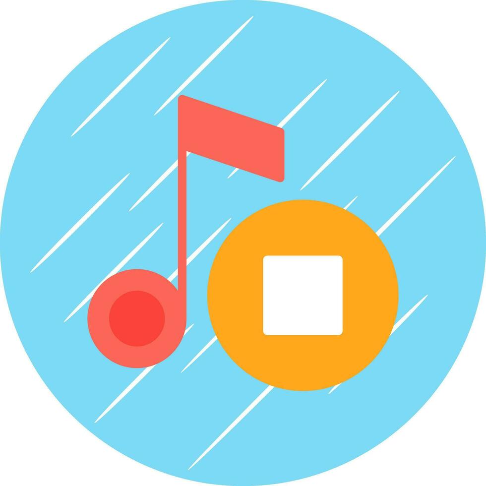 Stop button Vector Icon Design