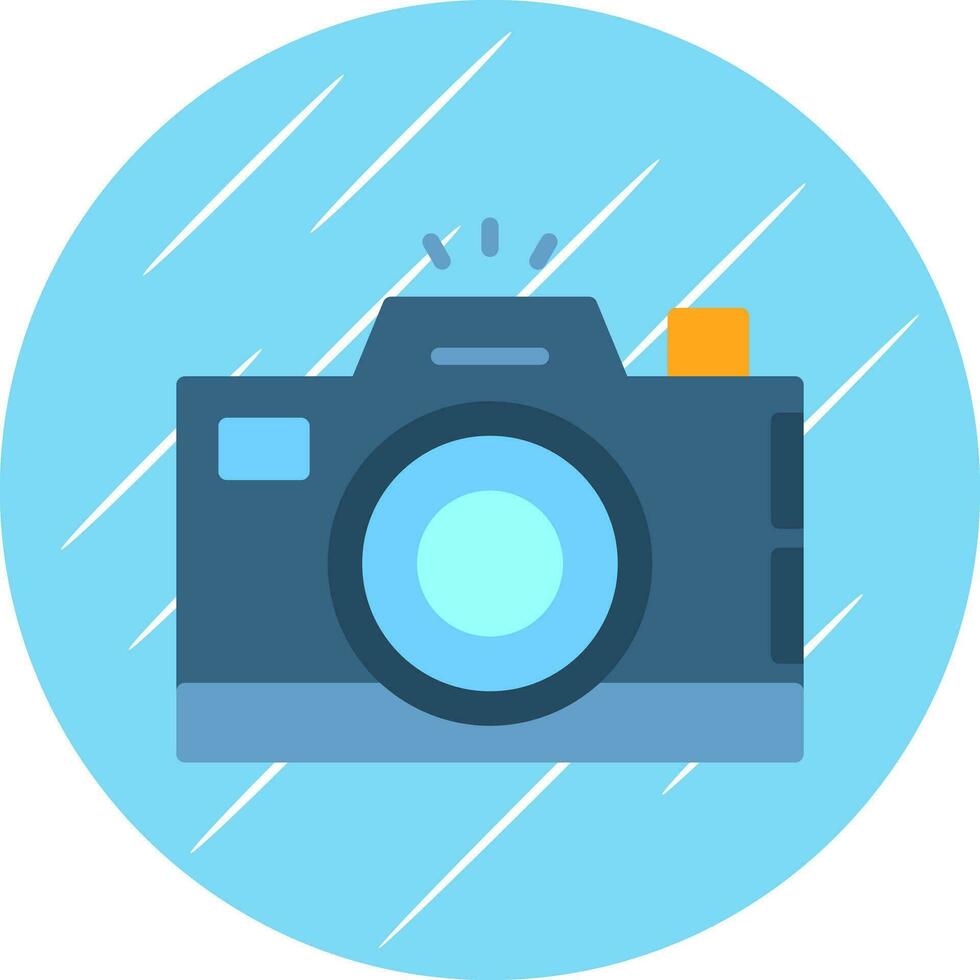 Digital camera Vector Icon Design