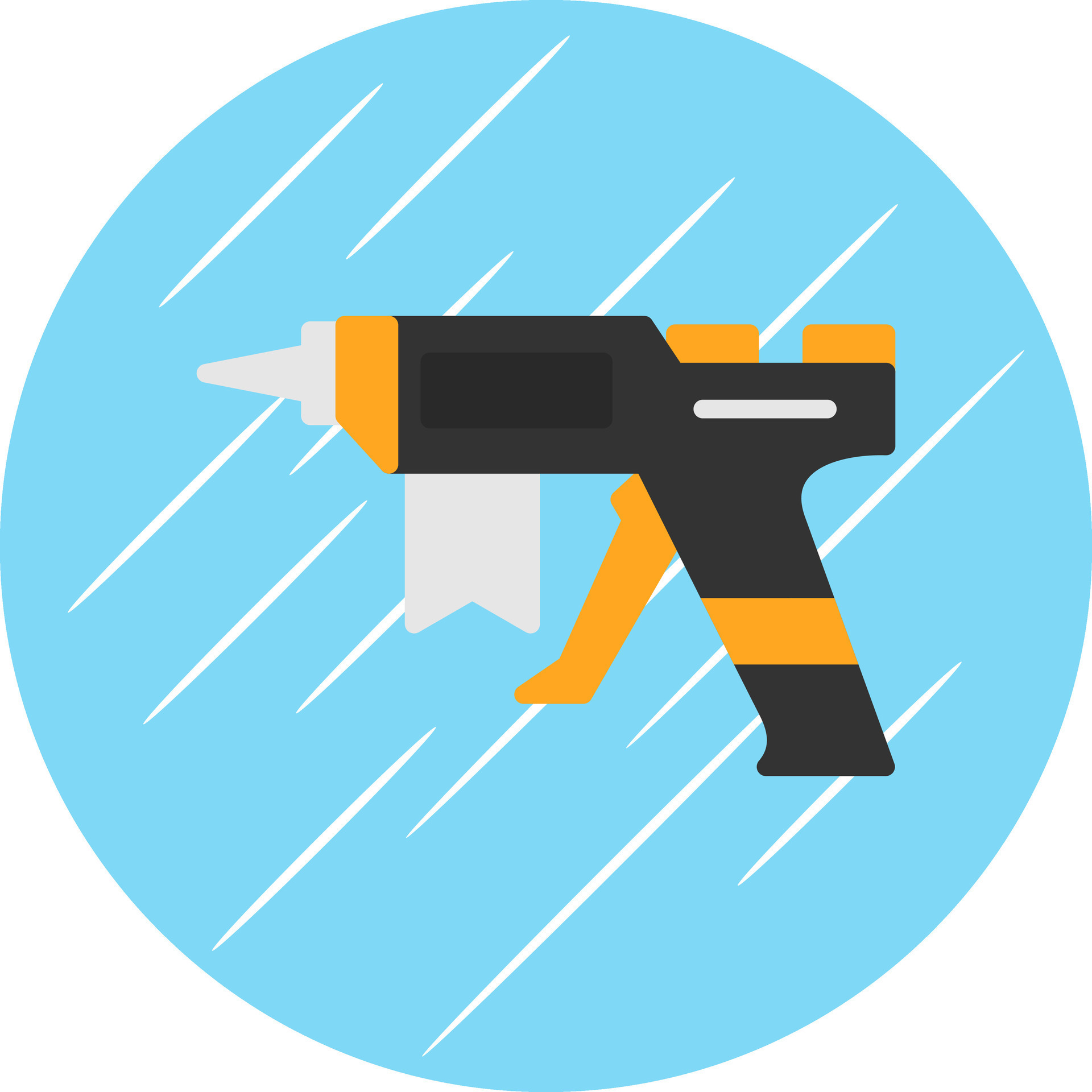 Glue gun Vector Icon Design 25997092 Vector Art at Vecteezy