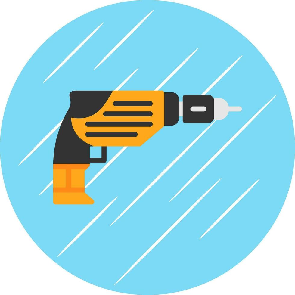 Drilling machine Vector Icon Design