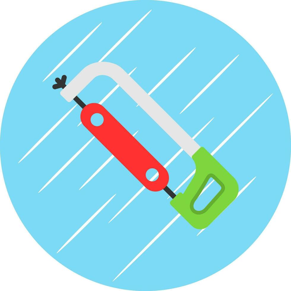 Hacksaw Vector Icon Design