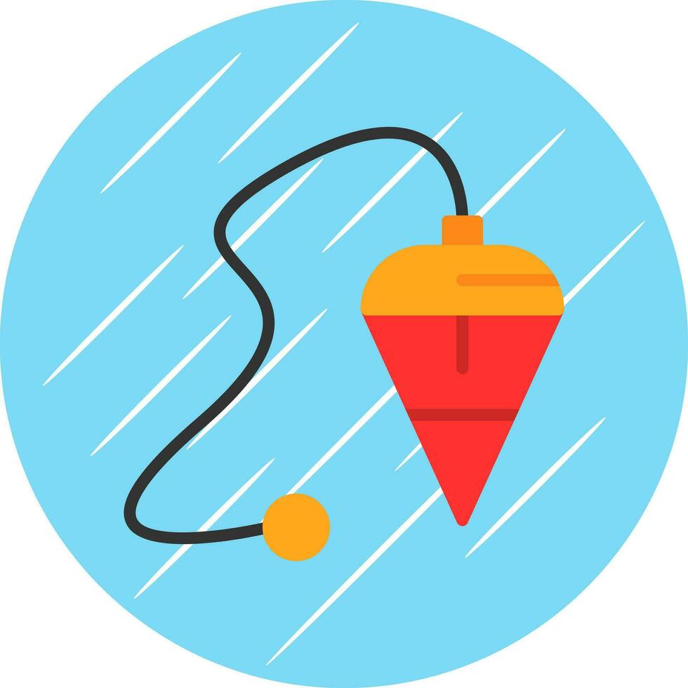 Plumb bob Vector Icon Design