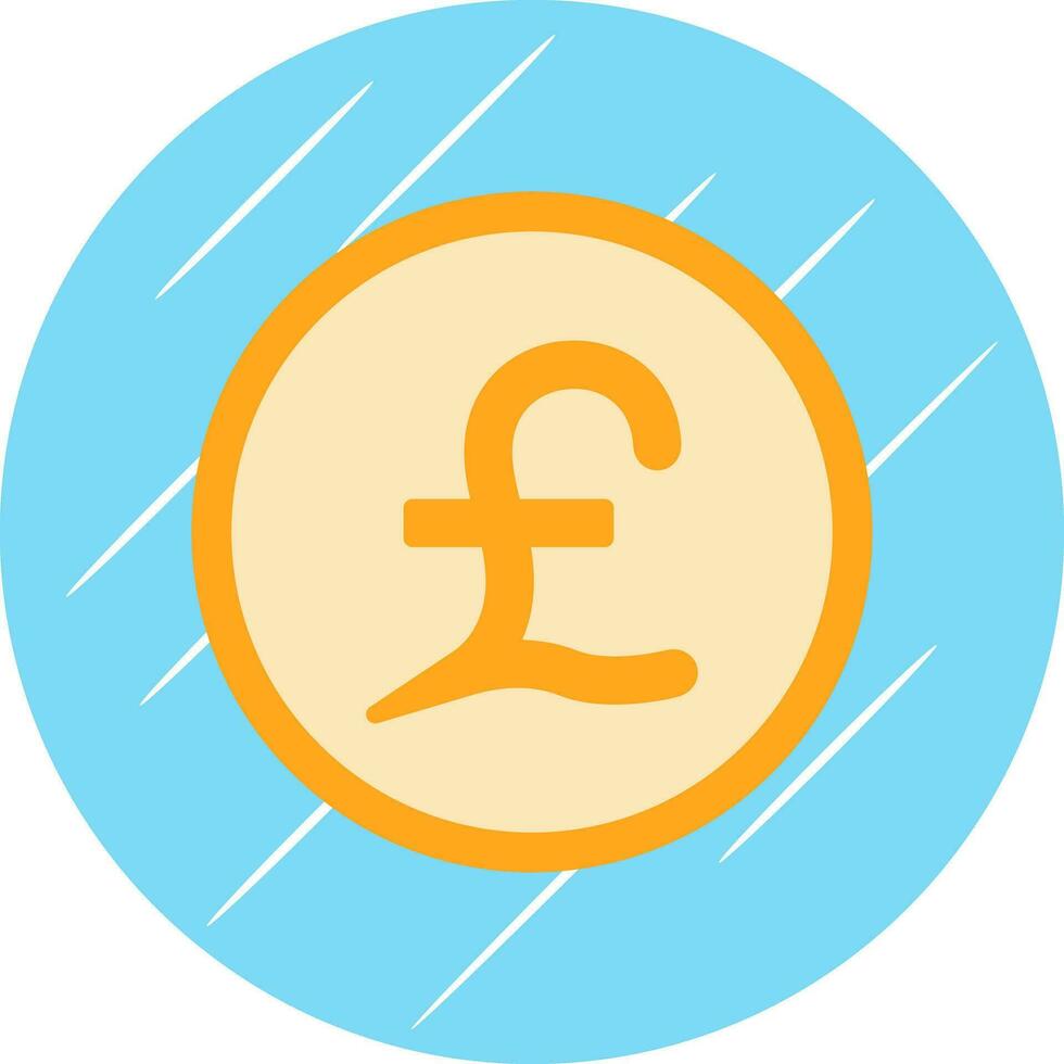 Pound Vector Icon Design