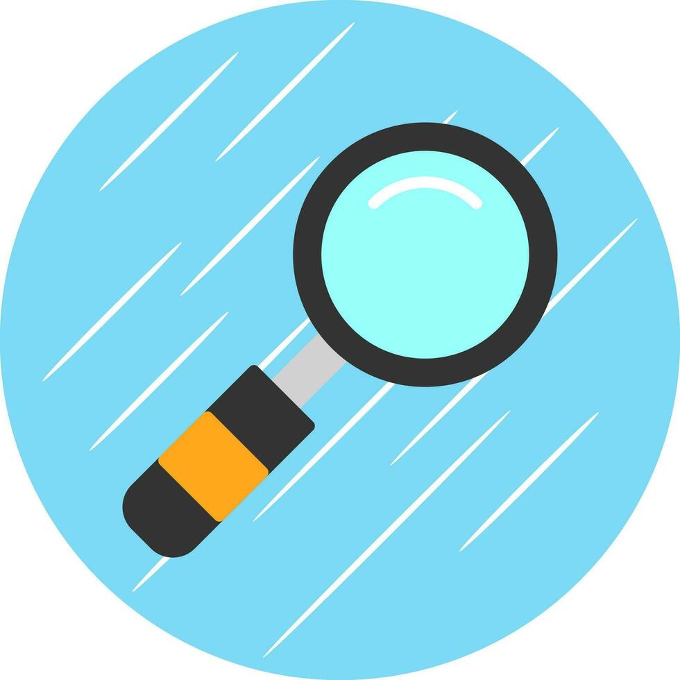 Magnifying Glass Vector Icon Design