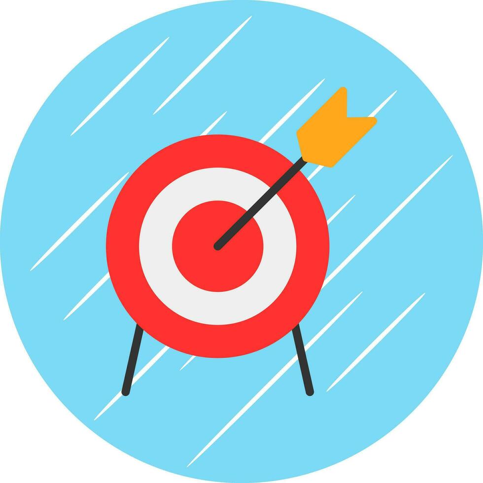 Bullseye Vector Icon Design