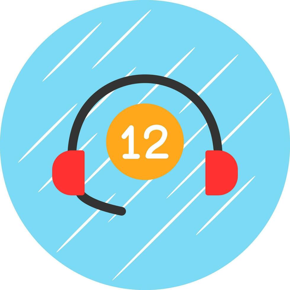 Helpline Vector Icon Design
