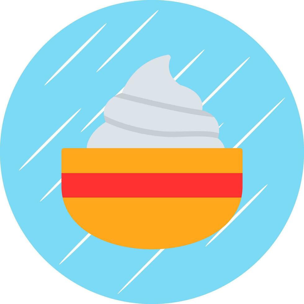 Cream Vector Icon Design