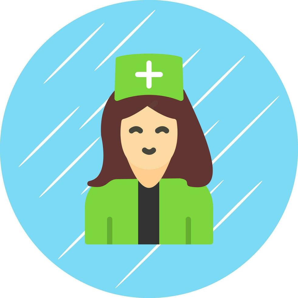 Nurse Vector Icon Design