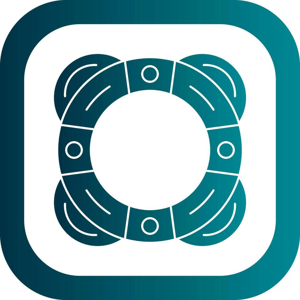 Lifesaver Vector Icon Design