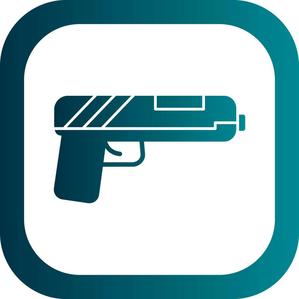 Gun Vector Icon Design