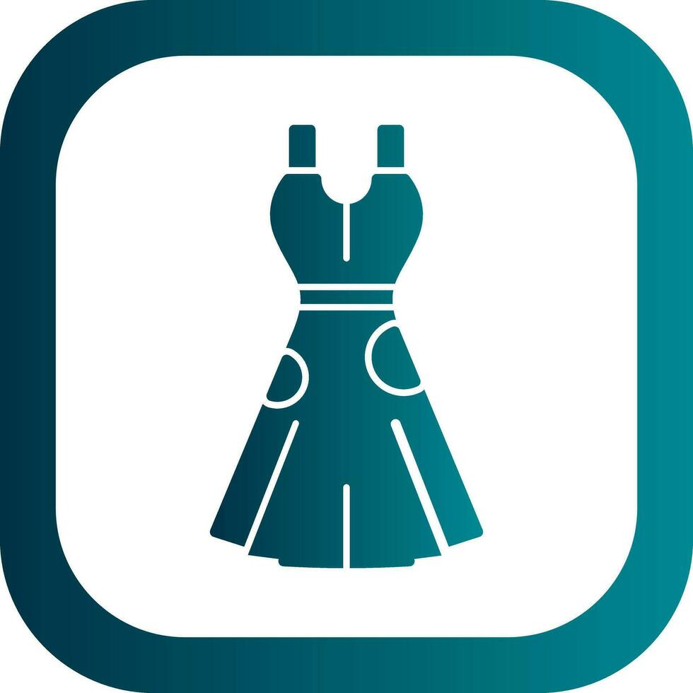 Dress Vector Icon Design