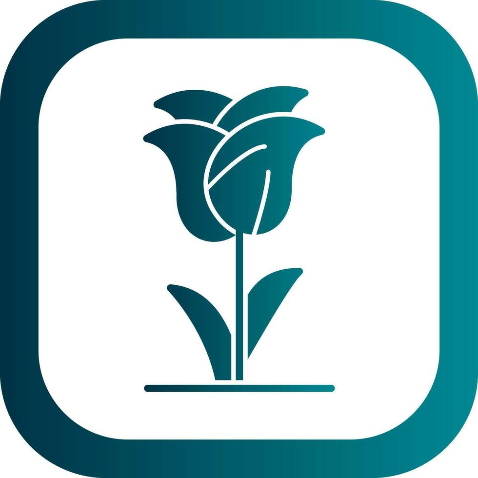 Tulip Vector Icon Design