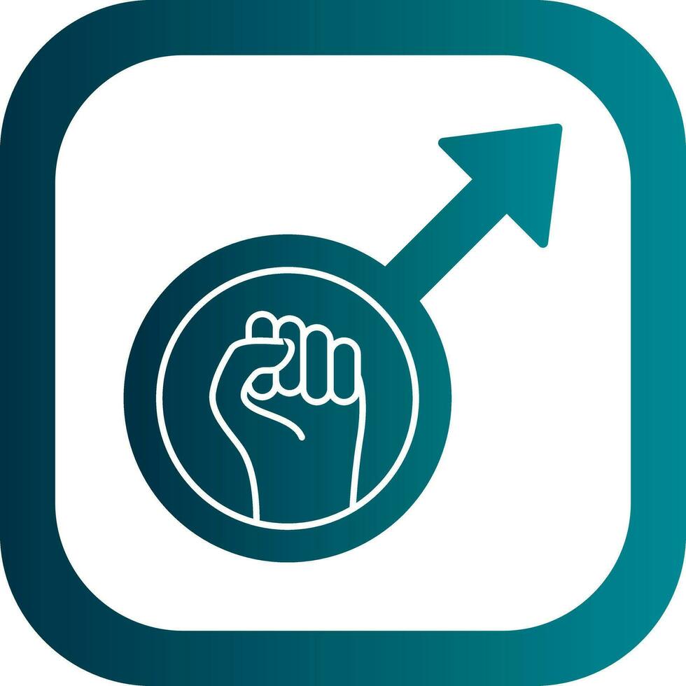 Feminism Vector Icon Design