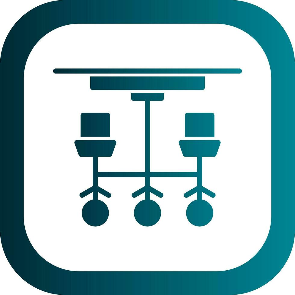 Chandelier Vector Icon Design