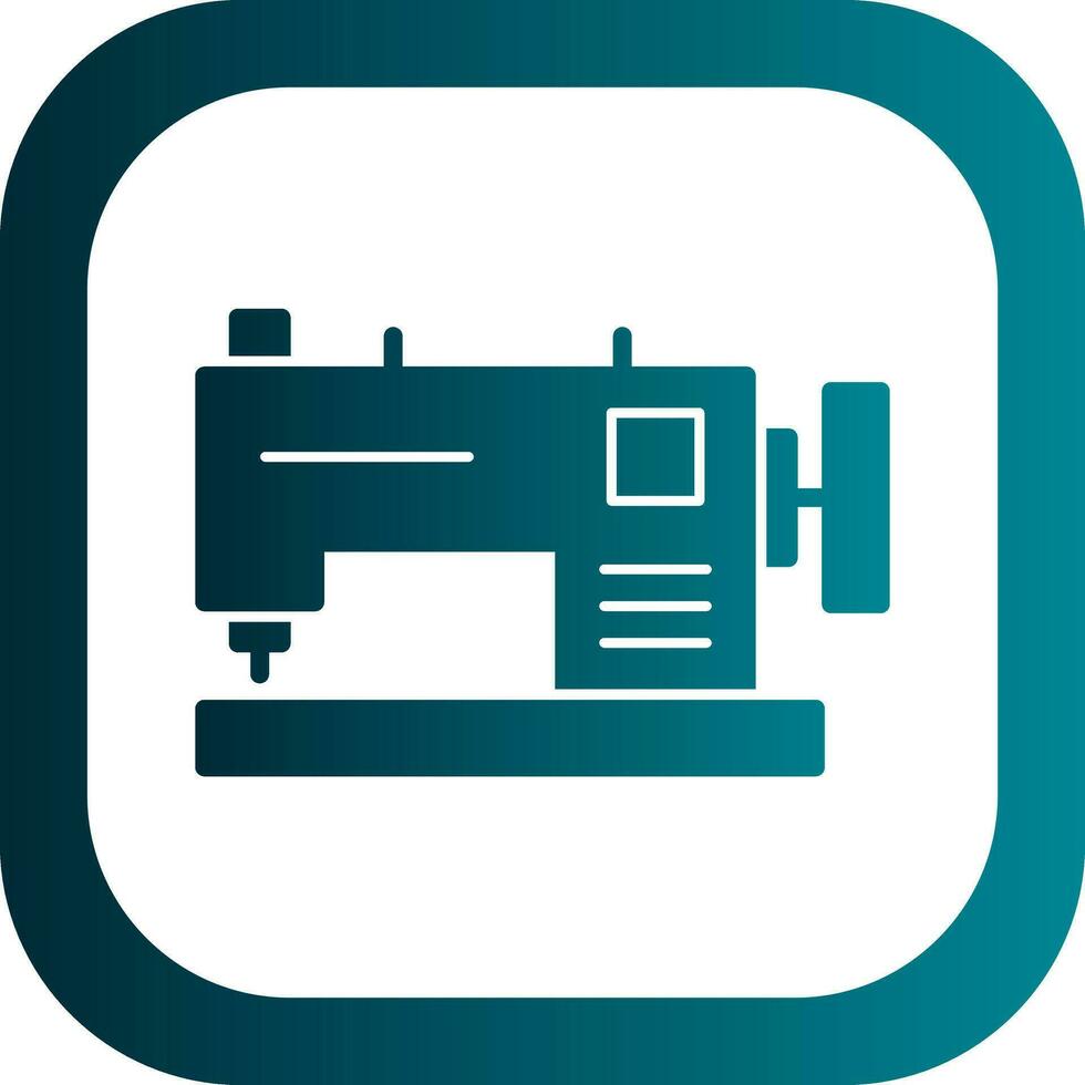 Sewing Machine Vector Icon Design